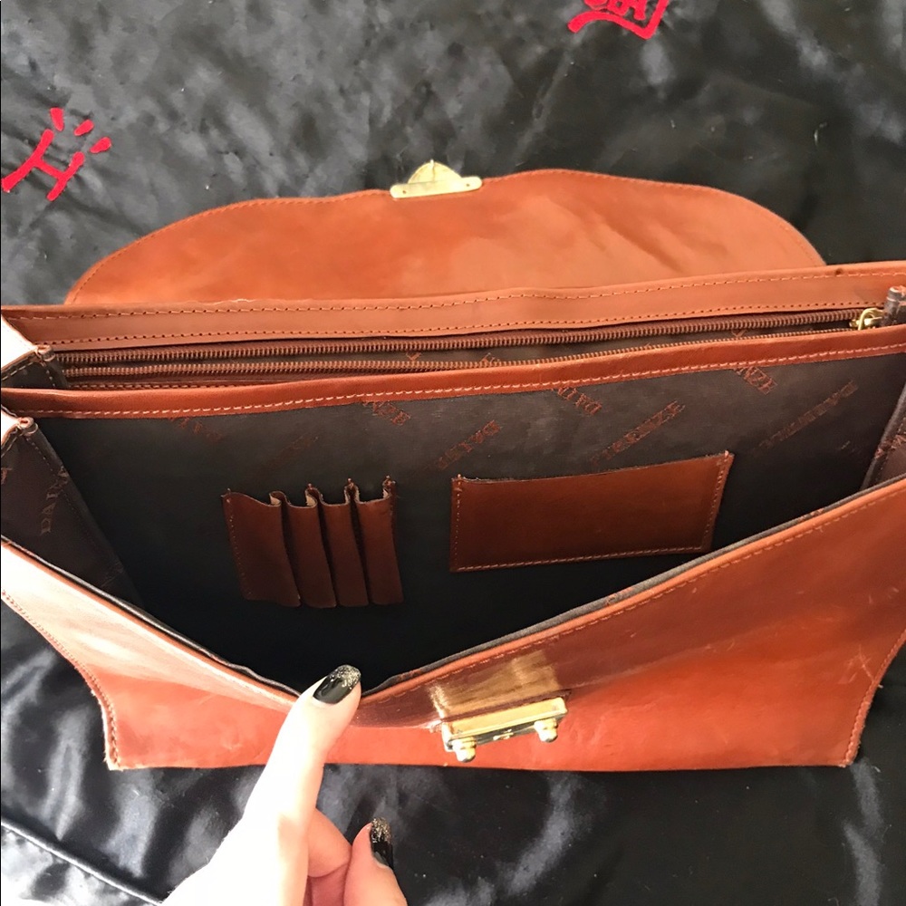 Dainelli Firenze leather briefcase - Picture 4 of 8